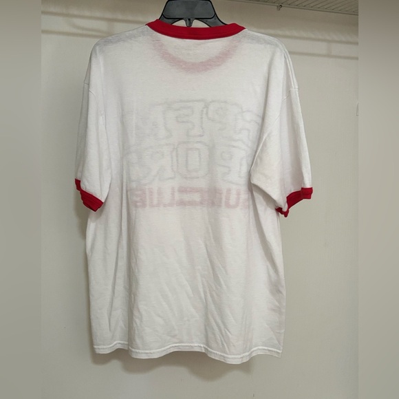 Cactus Plant Flea Market CPFM “sport sun club” white/red tee shirt sz Xl - Picture 3 of 4
